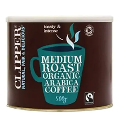 Clipper Fairtrade Instant Coffee Freeze Dried Tin 500g