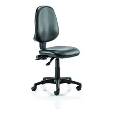 Eclipse II Lever Task Operator Chair Vinyl Black Without Ar