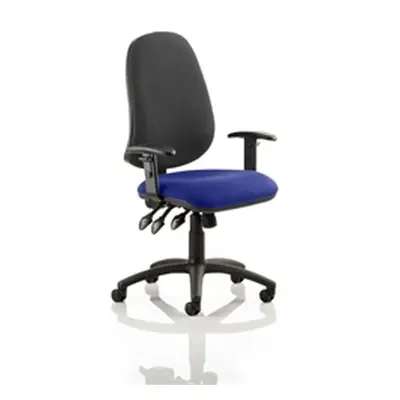 Eclipse XL III Lever Task Operator Chair Black Back Serene