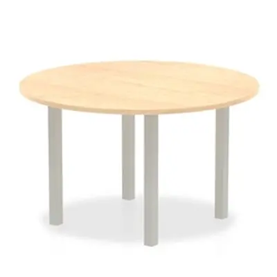 Impulse 1200 Round Meeting Table Maple - I000260