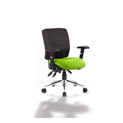 Chiro Task Operator Chair Medium Back Swizzle Colour Seat W