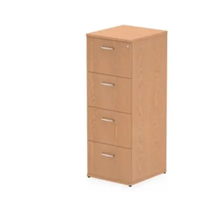 Impulse Filing Cabinet 4 Drawer Oak - I000782