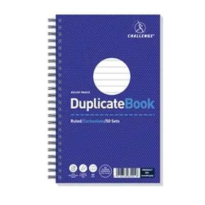 Challenge Carbonless Wirebound Duplicate Book 50 Sets (5 Pack)