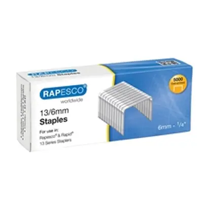 Rapesco 13/6mm Staples (5000 Pack) S24602Z6