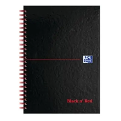 Black n Red Book Wirebound 90gsm Ruled Indexed A-Z 140pp - 100080194