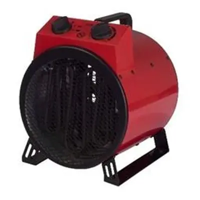 Igenix 3000W Industrial Drum Fan Heater 2 Heat Settings Red IG9301