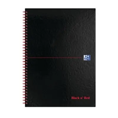 Black n Red Book Wirebound 90gsm Ruled Indexed A-Z 140pp - 100080232