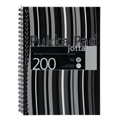 Pukka Pad Polypropylene Wirebound Jotta Notebook A5 Black (3 Pack)