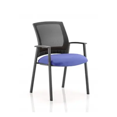 Metro Visitor Chair Serene Colour Seat With Arms - KCUP04