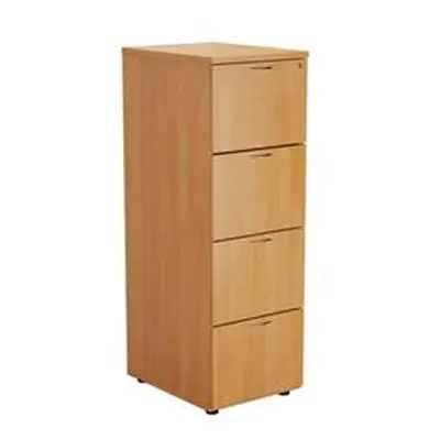 4 Drawer Filing Cabinet - Beech - TES4FCBE2