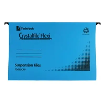 Rexel Crystalfile Flexifile Suspension File Blue [Pack 50] - 3000041