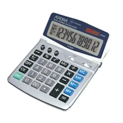 Aurora DT401 Desk Calculator with currency conversion