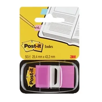 Post-it Index Tabs 25mm Purple (600 Pack) 680-8