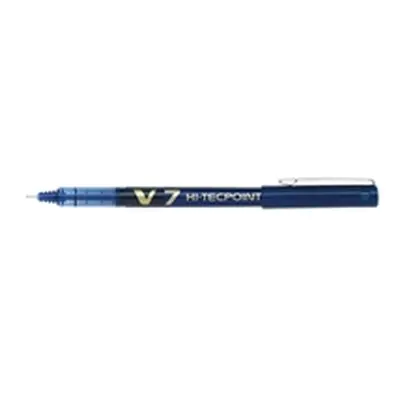 Pilot V7 Rollerball Pen 0.7mm Line Blue [Pack 12] - V703