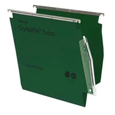 Rexel Crystalfile Extra Lateral File Polypropylene [Pack 25] - 70637