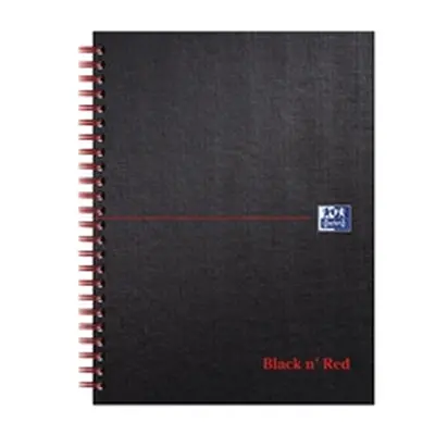 Black n Red Book Wirebound Smart Ruled and Perforated - 100080192