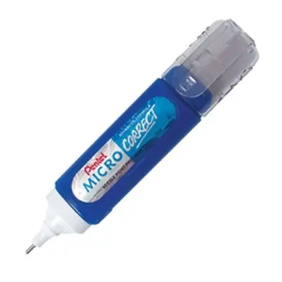 Pentel Micro Correct Correction Fluid Pen Needle Point - ZL31-W