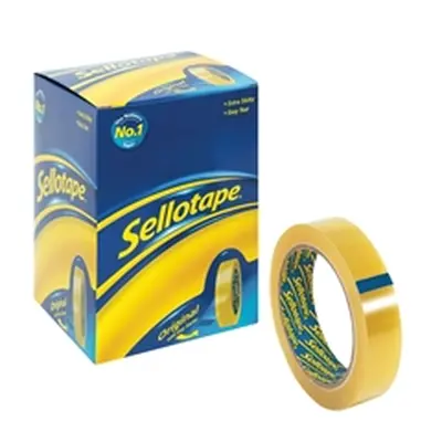 Sellotape Original Golden Tape Roll Non-static [Pack 6] - 1443306