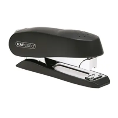 Rapesco Luna Heavy Duty Black Half Strip Stapler 0