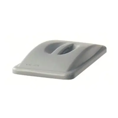 Rubbermaid Slim Jim Handle Top Lid Grey FG268888LGRAY