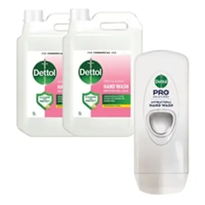 Dettol Pro Cleanse Hand Wash Soap Citrus 5L Buy 2 Get Free Dispenser