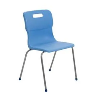 Titan 4 Leg Chair Size 6 - 460mm Seat Height - Sky Blue - T16-CB