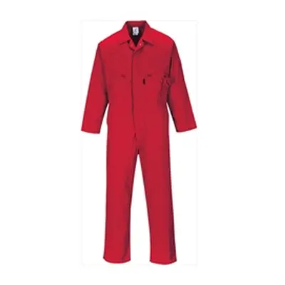 Liverpool Zip Coverall (Red) Large