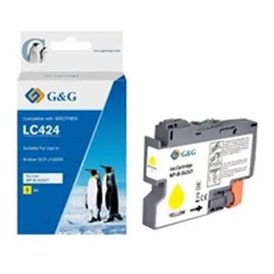 Alpa-Cartridge Compatible Brother LC424Y Yellow Ink Cartridge