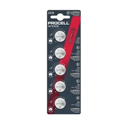 Procell CR2016 Lithium Coin Bat Pk5