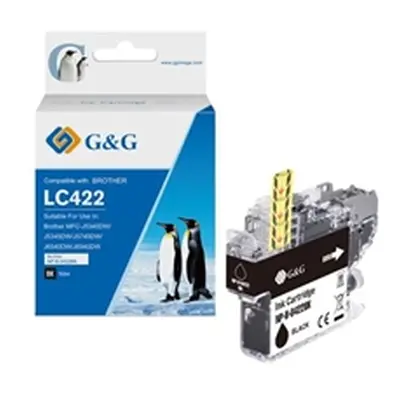 Alpa-Cartridge Compatible Brother LC422BK Black Ink Cartridge