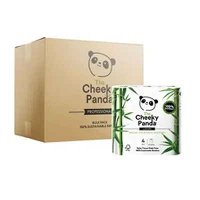 Cheeky Panda Bamboo 3-Ply 4x 200 Sheets Toilet Rolls (Pack of 6)