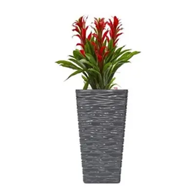 Fixtures Glaze Wave MEDIUM Planter {Grey}