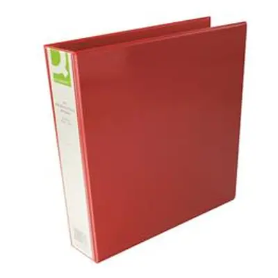 Q-Connect Presentation 40mm 4D Ring Binder A4 Red Pk 1 - KF01330