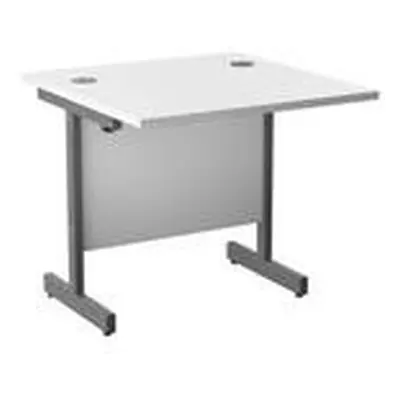 Mezzo Cantilever Workstation 800x800 White