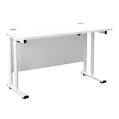 Allegro 1200 X 600 Rectangular Cantilever Workstation White/White