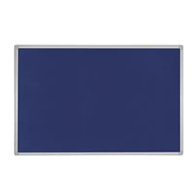 Bi-Office Felt Noticeboard 1200x900mm Blue