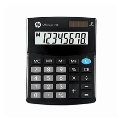 HP OfficeCalc 108 8 Digit Semi-Desktop Calculator HP-OC108/INTBX