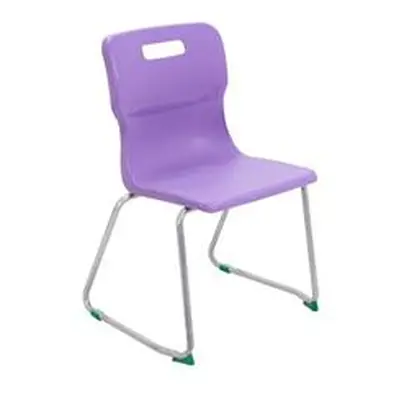 Titan Skid Base Chair Size 5 - 430mm Seat Height - Purple - T25-P