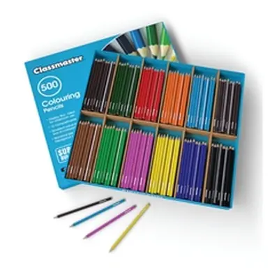 Classmaster Colouring Pencils Assorted (500 Pack)