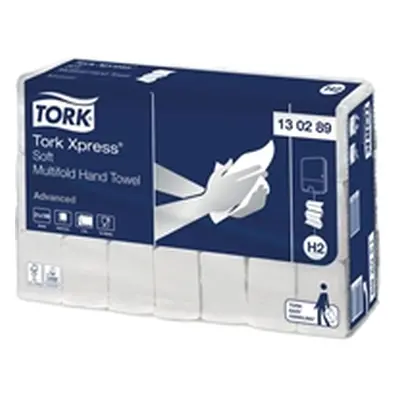 Tork Xpress Soft Multifold Hand Towel Advanced White (Pack 21) 130289