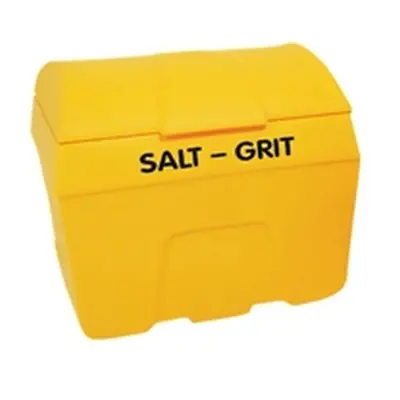 Yellow Winter Salt/Grit Bin No Hopper 400 Litre