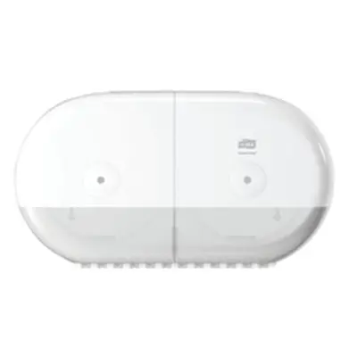 Tork T9 SmartOne Twin Mini Toilet Paper Dispenser White