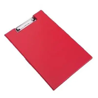 Rapesco Foldover Clipboard Foolscap Red VFDCB0R3