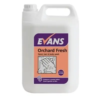 Evans Orchard Fresh Hand Hair and Body Wash 5 Litre A153EEV2