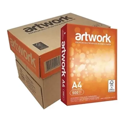 Artwork A4 White Paper 75gsm 5xReams (2500 Pack) EH00432