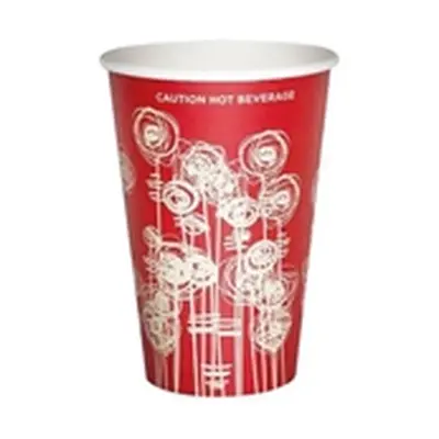 Paper Vending Cup 9oz 25cl Swirl Design (1000 Pack)