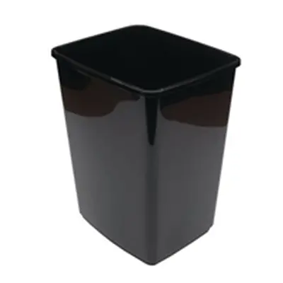 2Work Swing Bin Base 10 Litre Black 2W02385