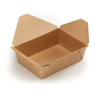 Deli Box 3 Fold Top Extra Large Kraft (Pack of 180) D40704