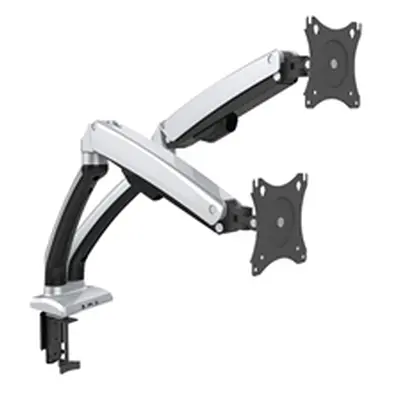 Contour Ergonomics Double Monitor Arm Black/Silver CE04632