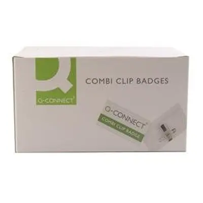 Q-Connect Combination Badge 40x75mm (Pack of 50) Ref KF01568